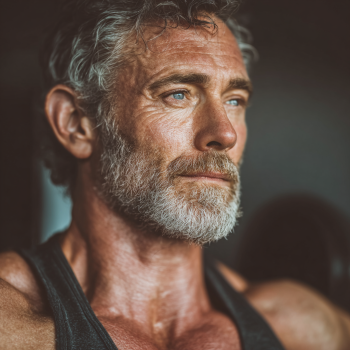 Група старших людей після тренування